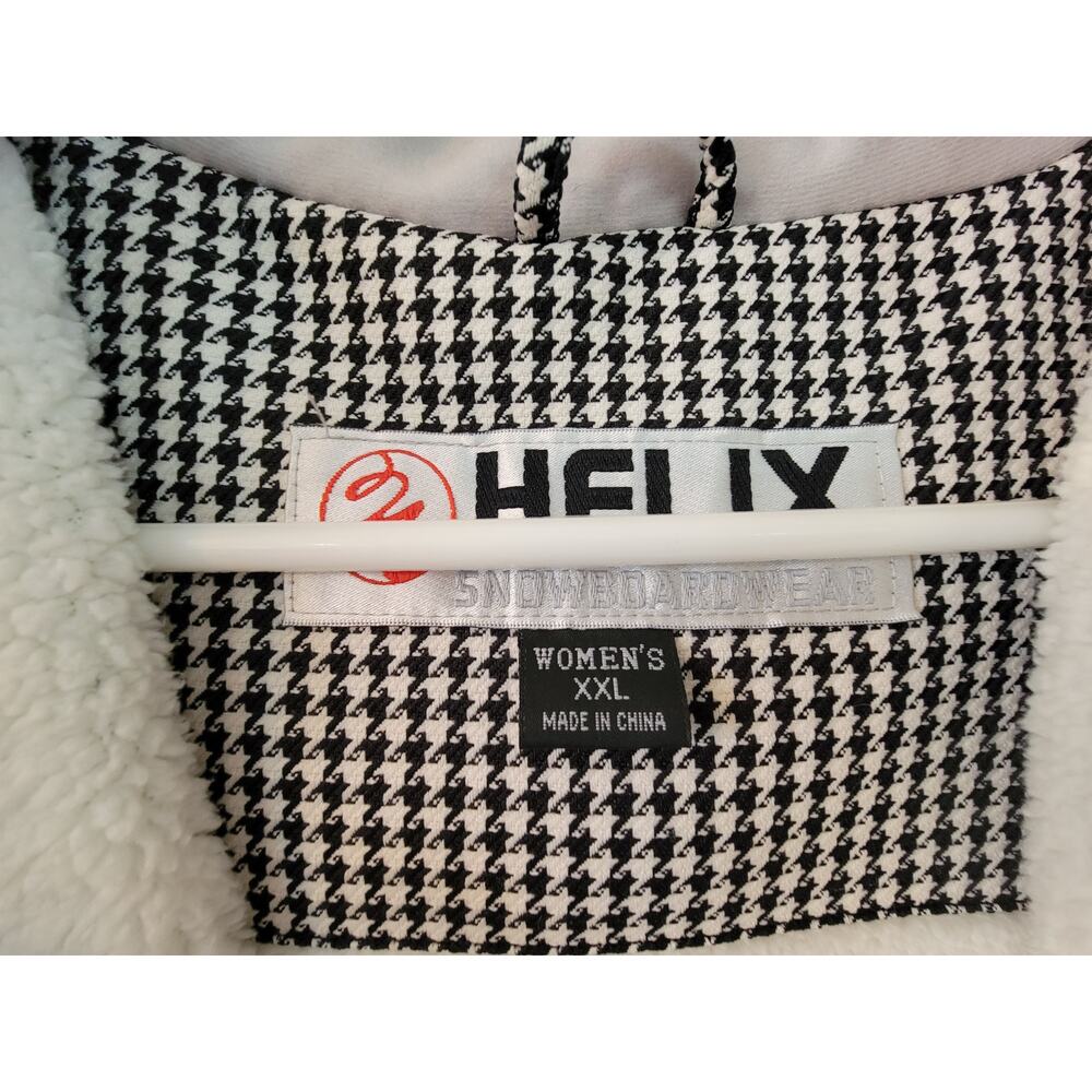 WMNS - HELIX Snowboarding Jacket houndstooth pattern - Sz: XXL - Picture 7 of 8